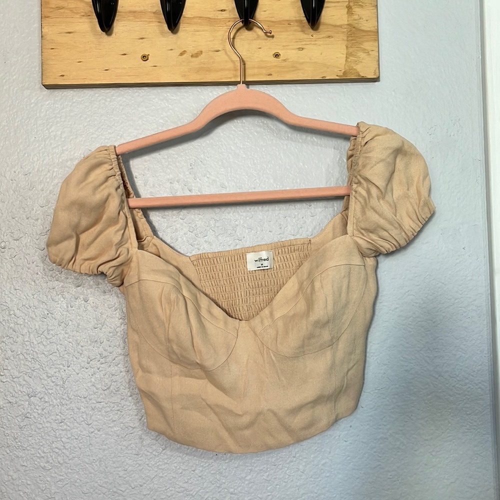 Wilfred | Peach Sweetheart Top